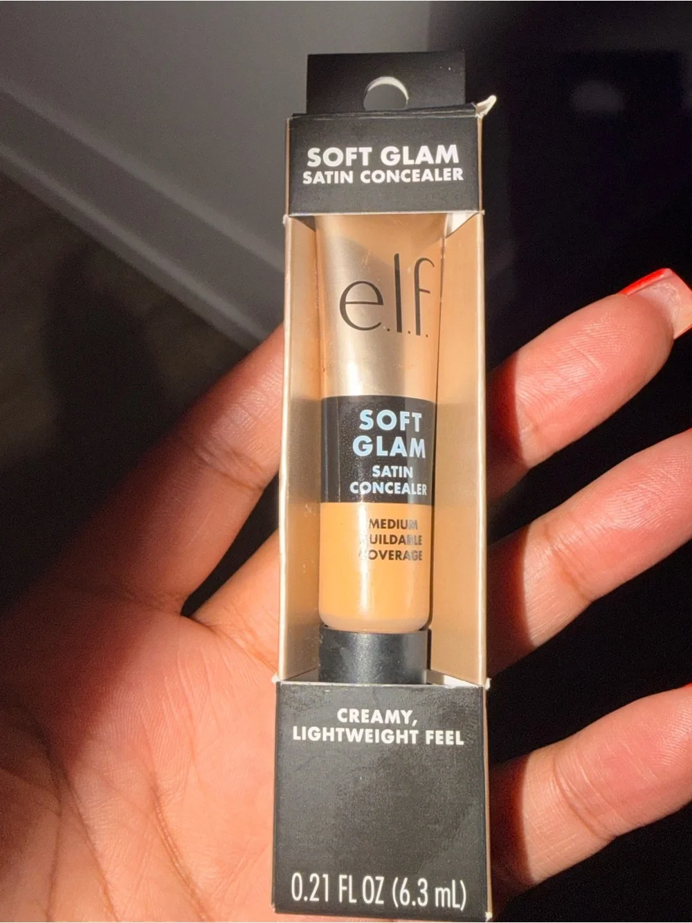 ELF Soft Glam Satin Concealer - Medium (Warm Beige)